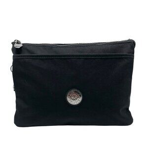 Kipling Riri Endless Black Nylon Crossbody Bag